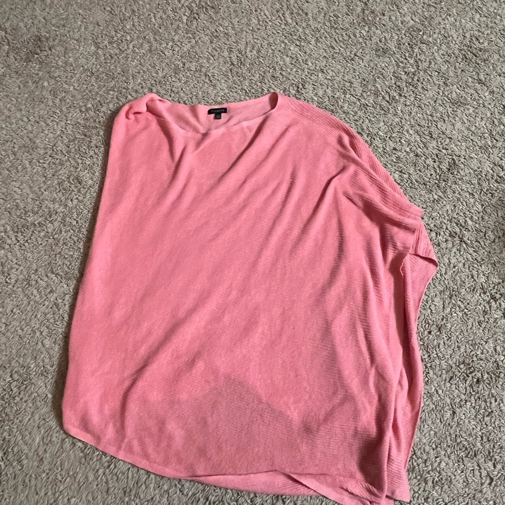 Talbots Vibrant Pink Knit Top